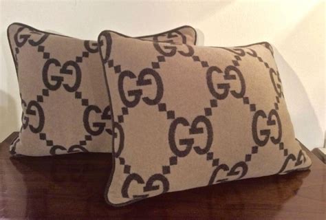 gucci pillow case|luxury velvet throw pillows.